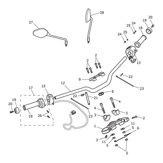 Bild von Upper Handlebar Clamp