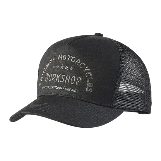 Bild von WORKSHOP TRUCKER CAP BLACK / BLACK