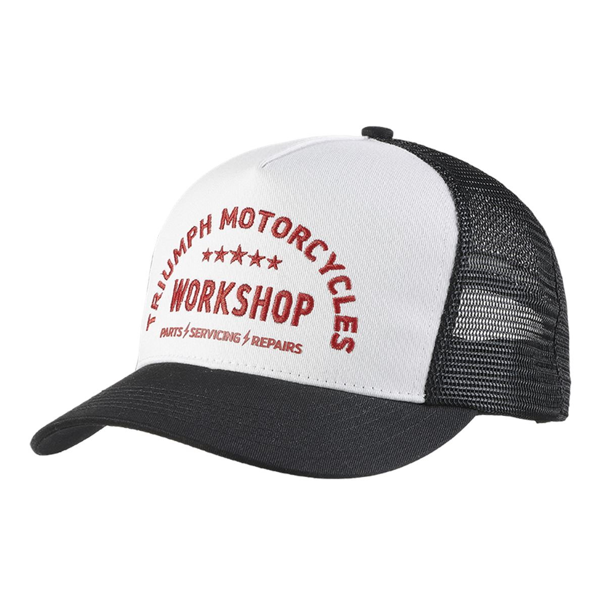 Picture of WORKSHOP TRUCKER CAP BONE / BLACK