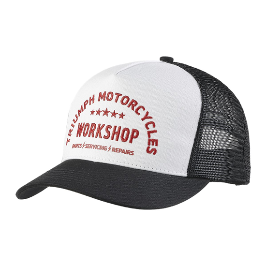 Bild von WORKSHOP TRUCKER CAP BONE / BLACK