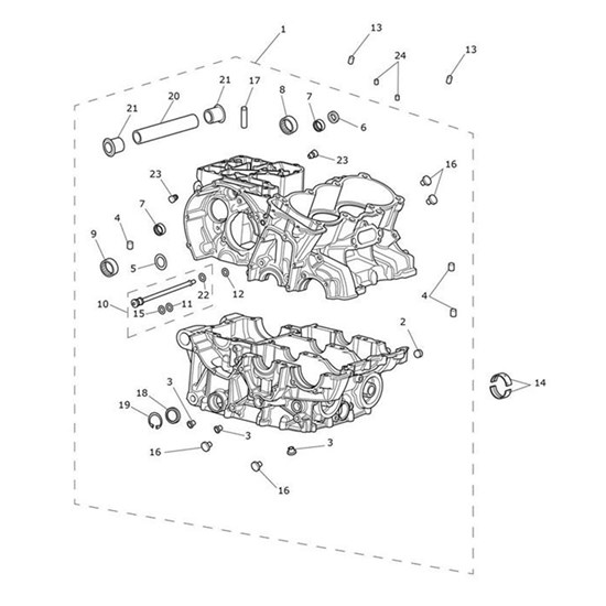 Bild von Washer, Restrictor, Gearbox