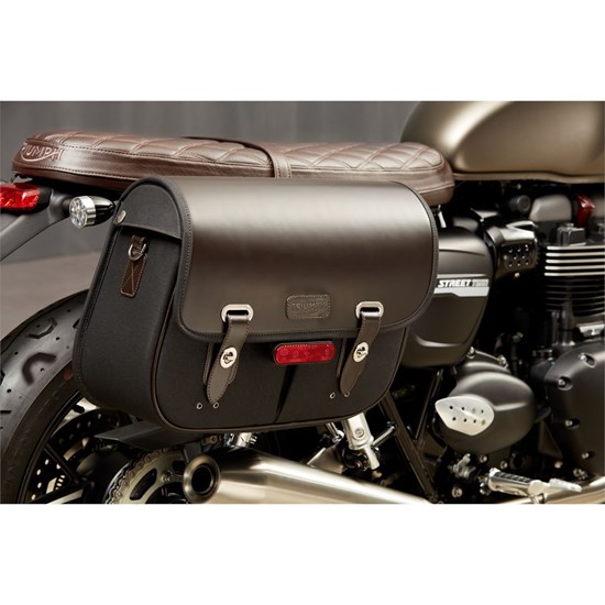Bild von Wax Cotton Pannier, RH, Black