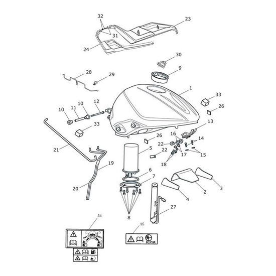 Bild von Wire Guide, Evap System